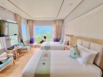 Suite con vistas a la montaña — Mường Hoa Valle Home